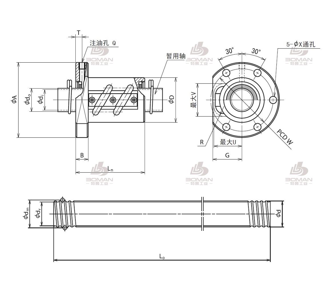 RNFTL2010A2.5S-NSK转造滚珠丝杠