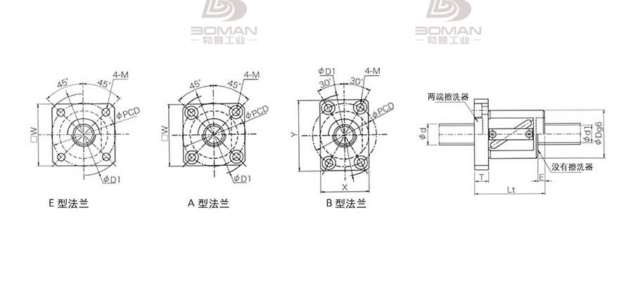 KURODA GR1206DS-BAPR kuroda精密丝杆