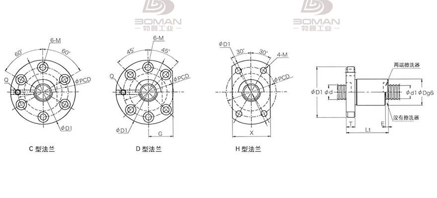 KURODA GD1605JS-DDPR 黑田滚珠丝杠gy1004d