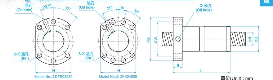 TBI DFS02010-3.8 tbi精密滚珠丝杆