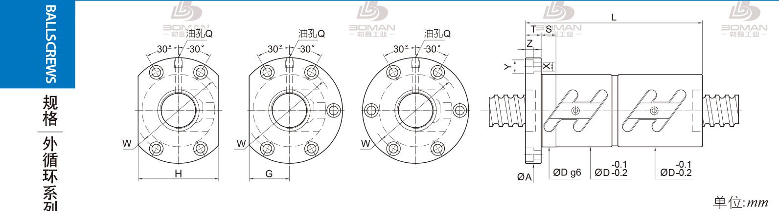 PMI FDWC4010 pmi丝杆最高转速