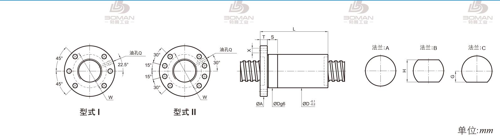 PMI FSDC4020 pmi丝杆官网