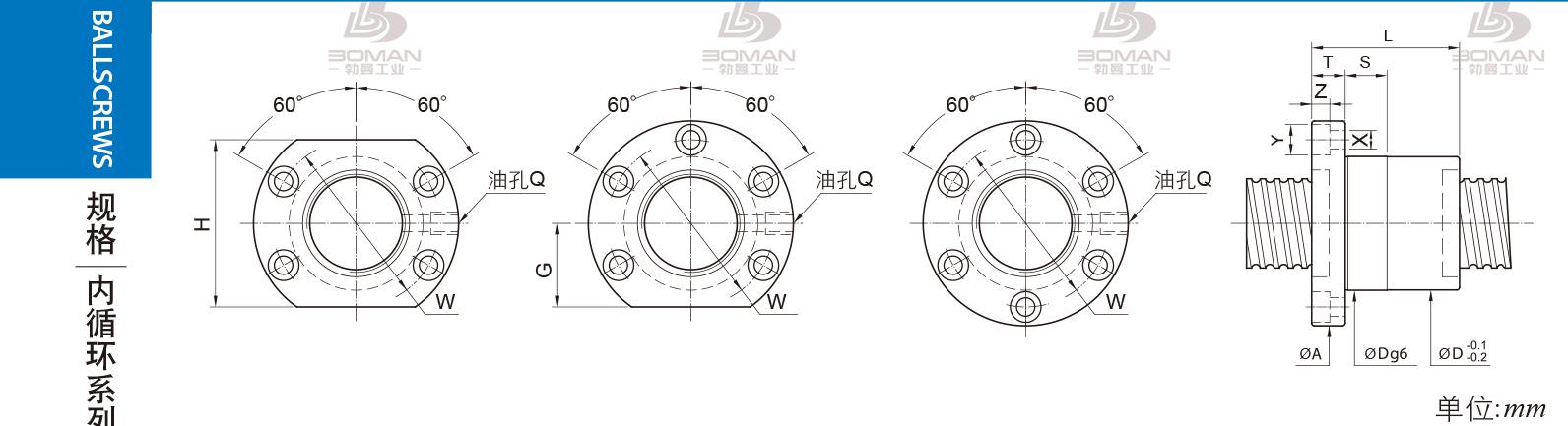 PMI FSIC1404-3 pmi丝杆选型手册