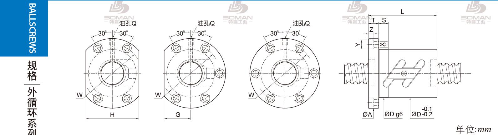 PMI FSWC3204-5 滚珠丝杠选型计算pmi