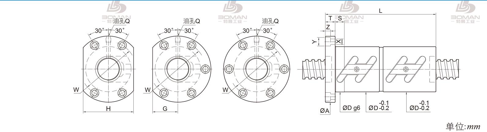 PMI FDWC2006-3 pmi丝杆深圳代理