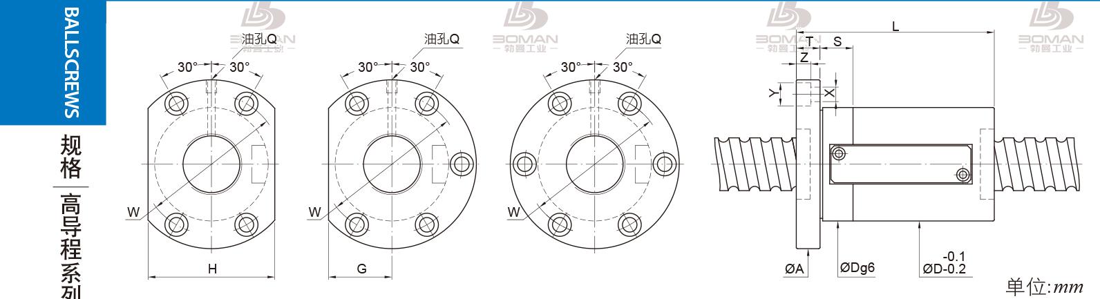 PMI FSWE4012-3.5 pmi丝杆选型手册