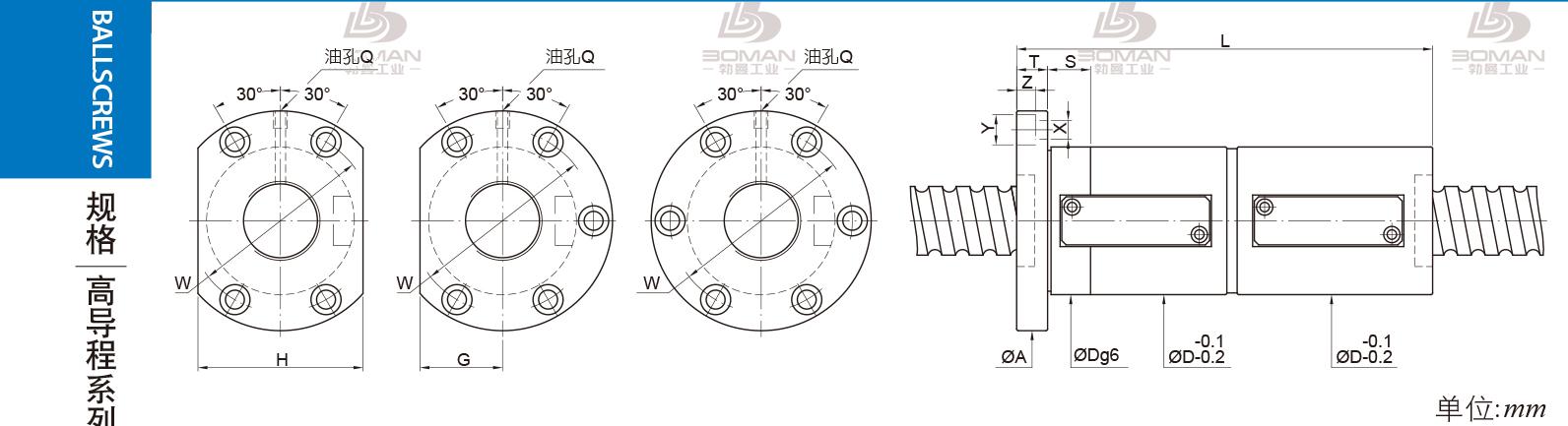 PMI FDWE10016-5 pmi丝杆选型