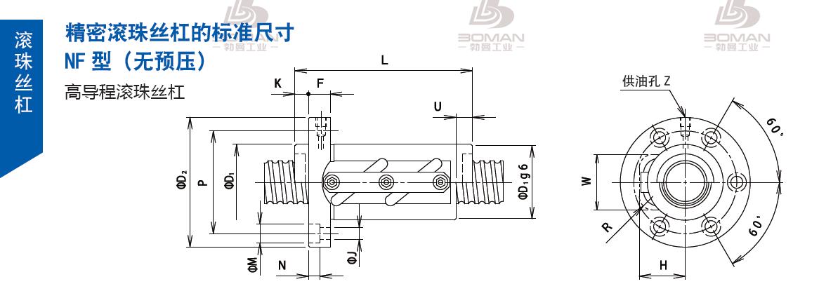 TSUBAKI 100NFC16 tsubaki丝杠是什么牌子