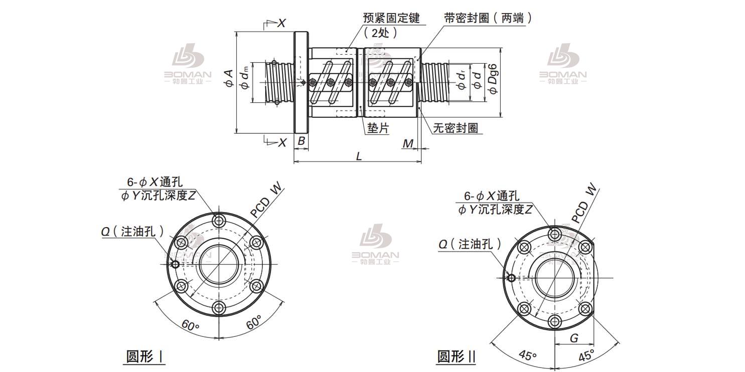 NSK DFT5008-3-LDFT滚珠丝杠