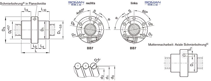 REXROTH R1512 tsk滚珠丝杠副